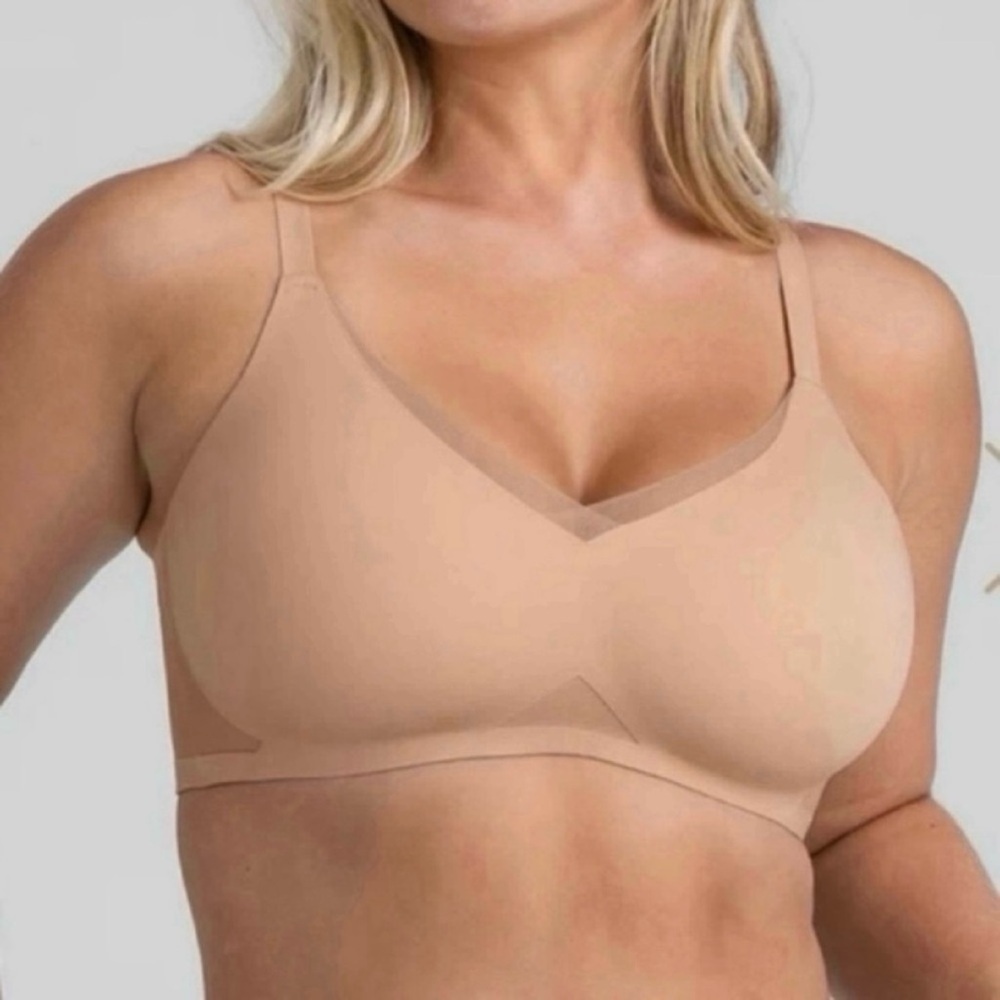 Honeylove‎ CrossOver Wireless Beige Bra